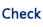 We accept Checks